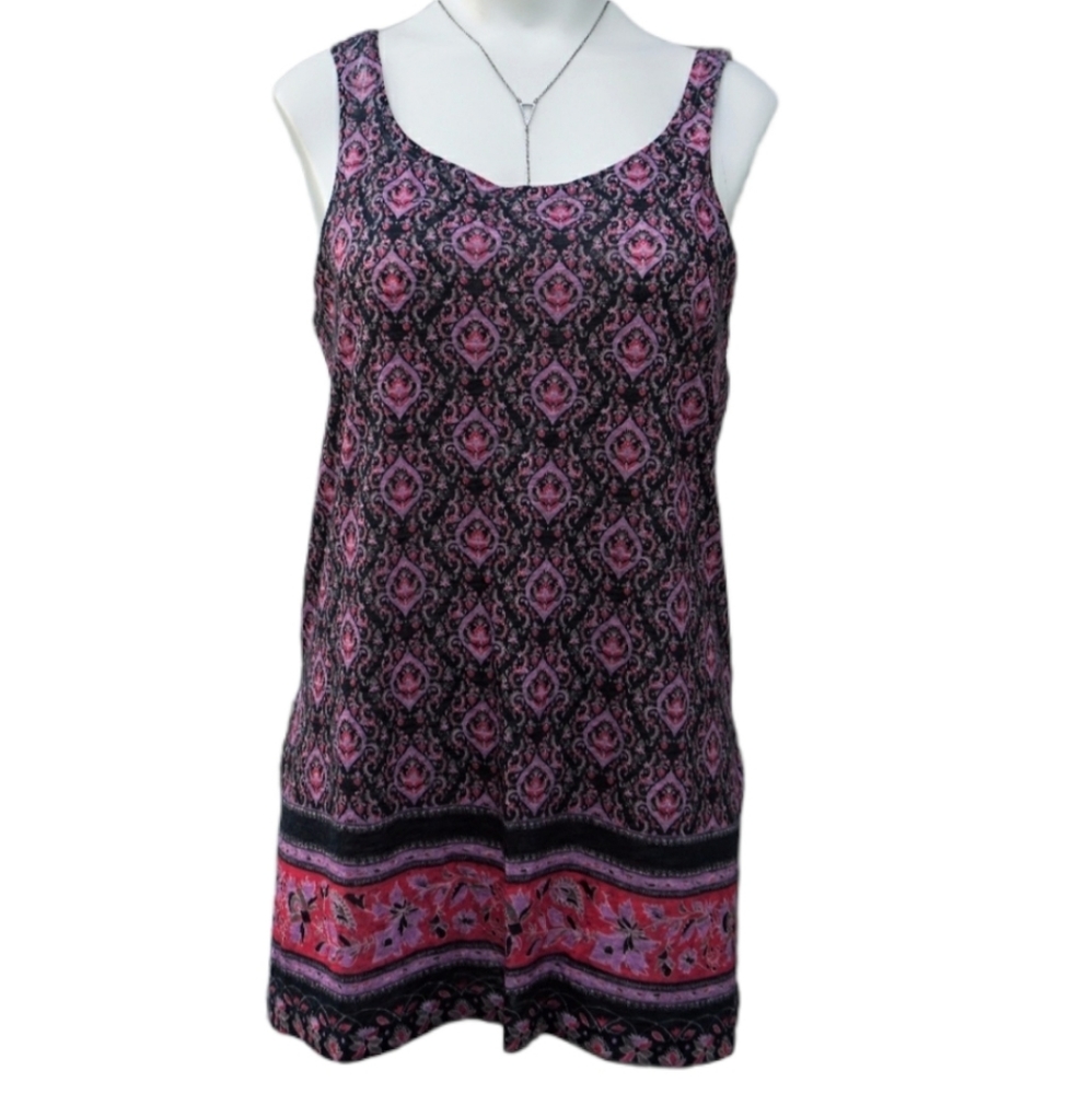 We the Free Floral Paisley Design Tunic Tank sz XS